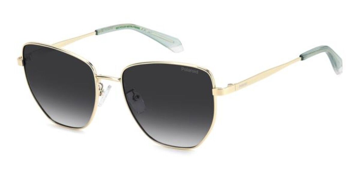 Polaroid PLD 4204/G/S/X Asian Fit Polarized J5G/WJ, Gold frame, Gradient Grey lenses