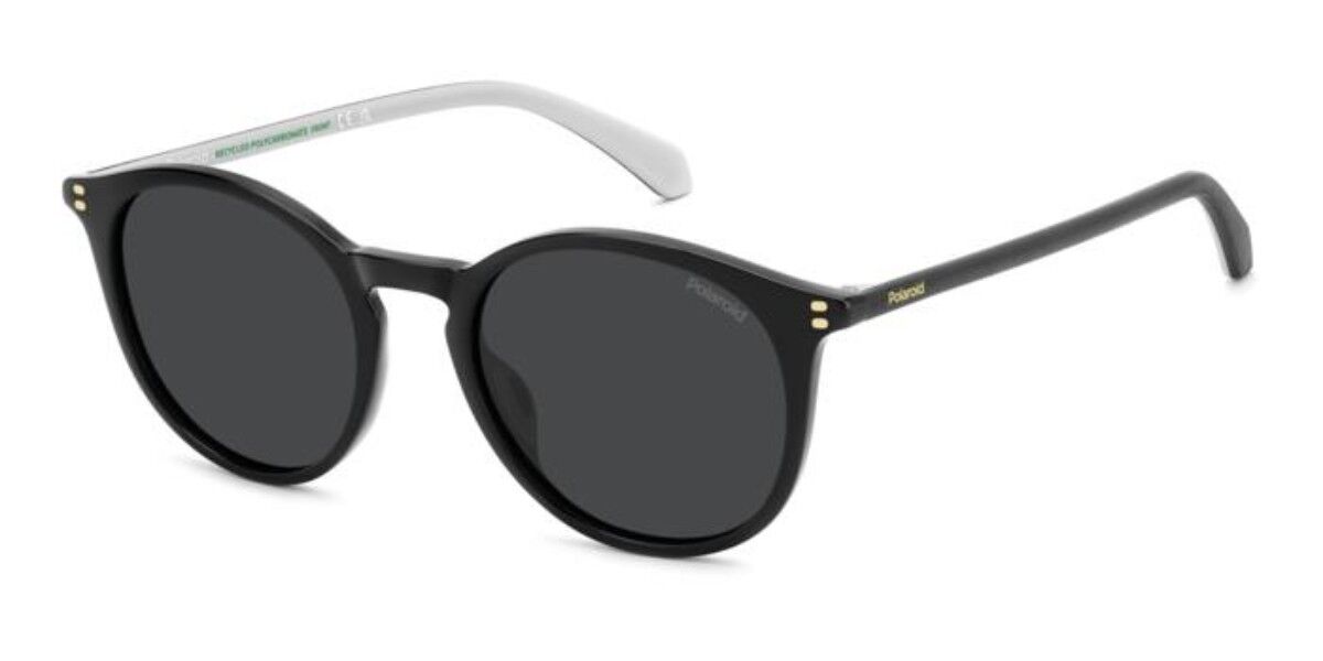Polaroid PLD 4206/S/X Polarized 807/M9, Black frame, Solid Grey lenses