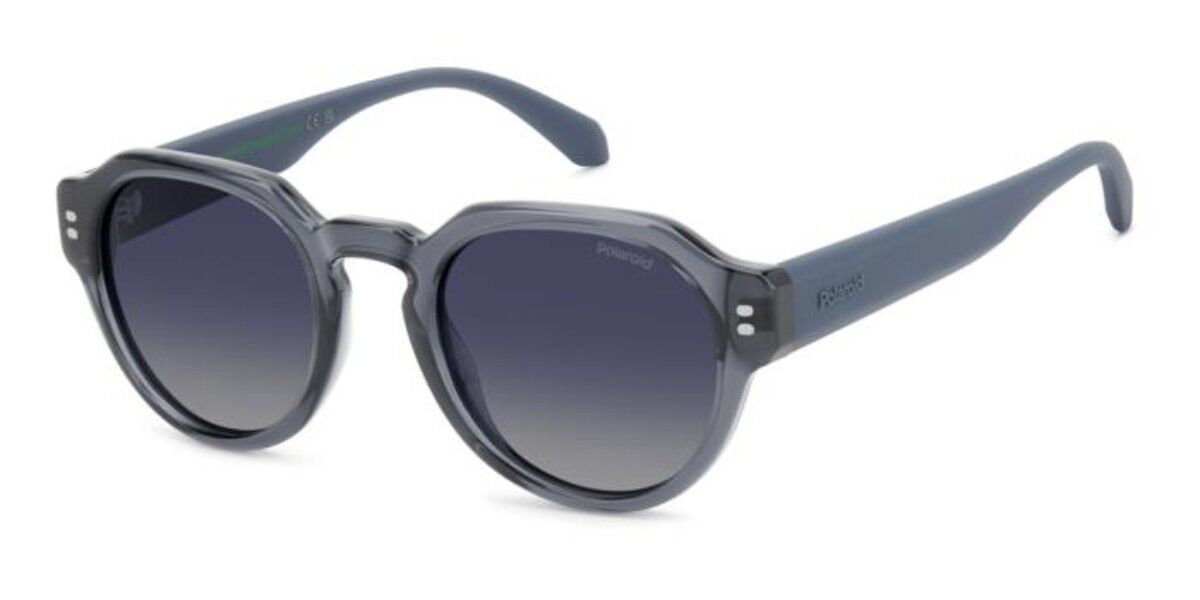 Polaroid PLD 6249/S/X Polarized 09V/Z7, Blue frame, Gradient Blue lenses