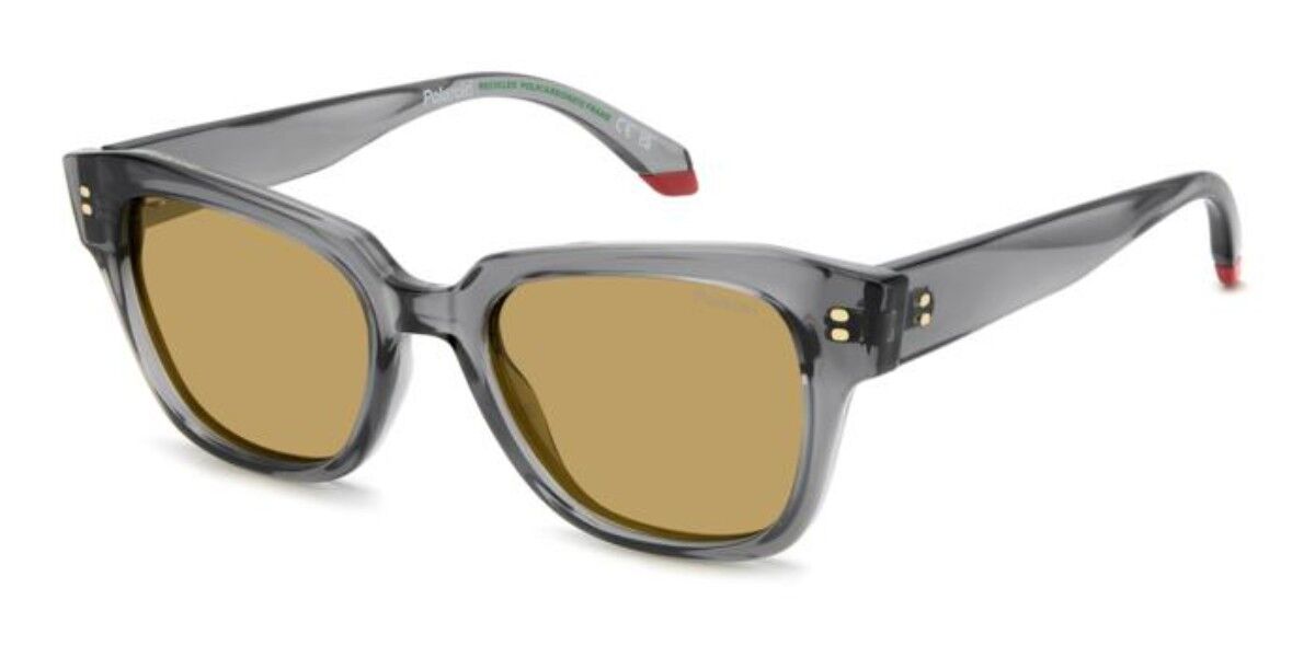 Polaroid PLD 6251/S/X Polarized KB7/MU, Grey frame, Solid Golden Yellow lenses