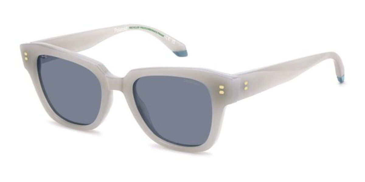 Polaroid PLD 6251/S/X Polarized VK6/C3, White frame, Solid Blue lenses
