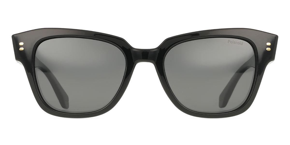 Polaroid PLD 6251/S/X Polarized 807/M9, Black frame, Solid Grey lenses
