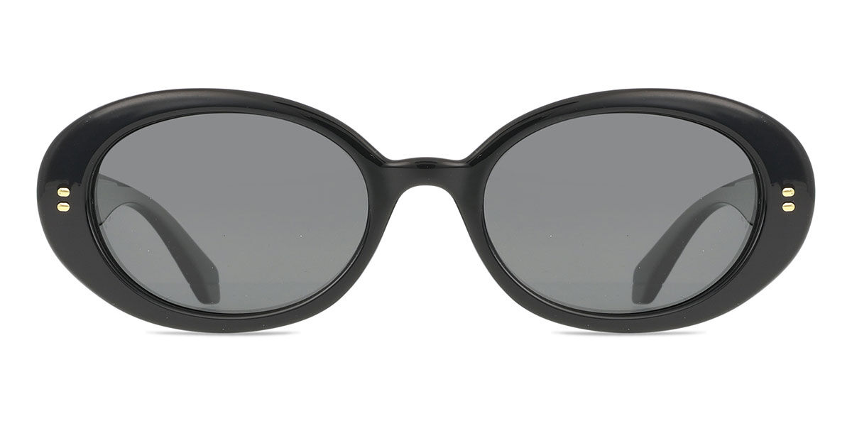 Polaroid PLD 6253/S/X Polarized 807/M9, Black frame, Solid Grey lenses