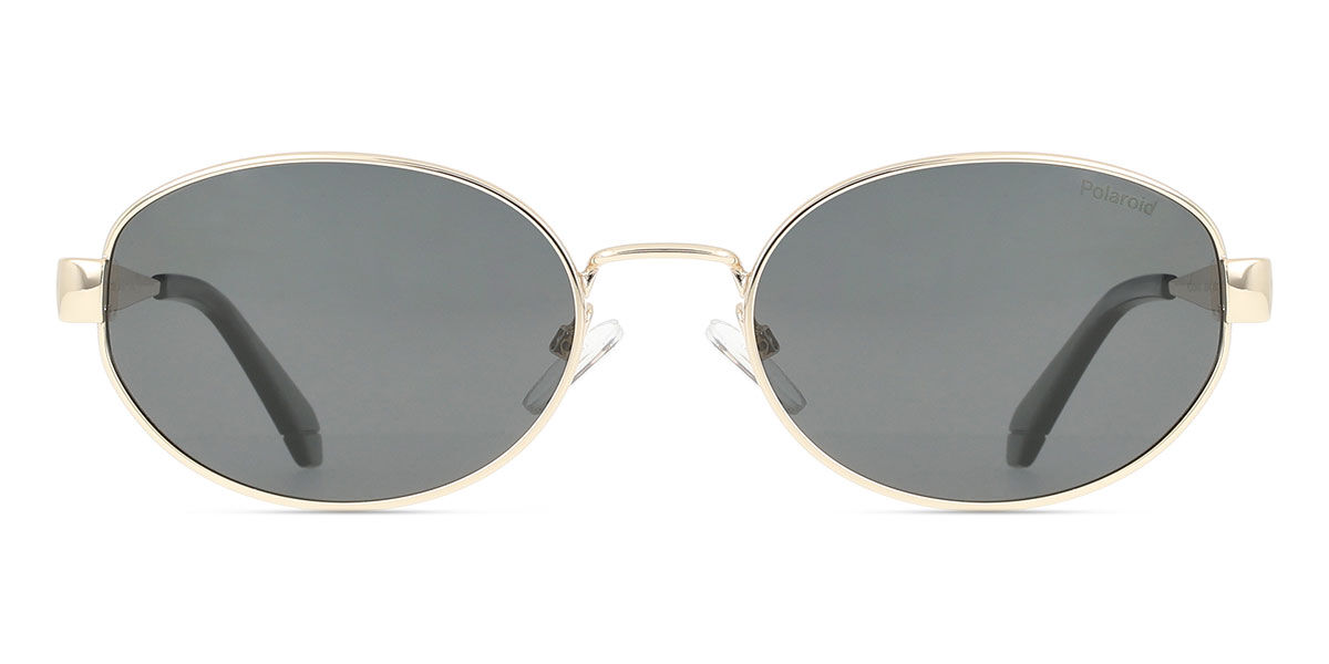 Polaroid PLD 6254/S/X Polarized J5G/M9, Gold frame, Solid Grey lenses