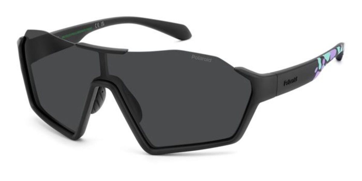 Polaroid PLD 7062/S Polarized 003/M9, Black frame, Solid Grey lenses