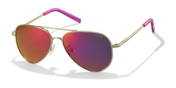 Polaroid PLD 8015/N Kids Polarized J5G/AI, Silver frame, Brown lenses