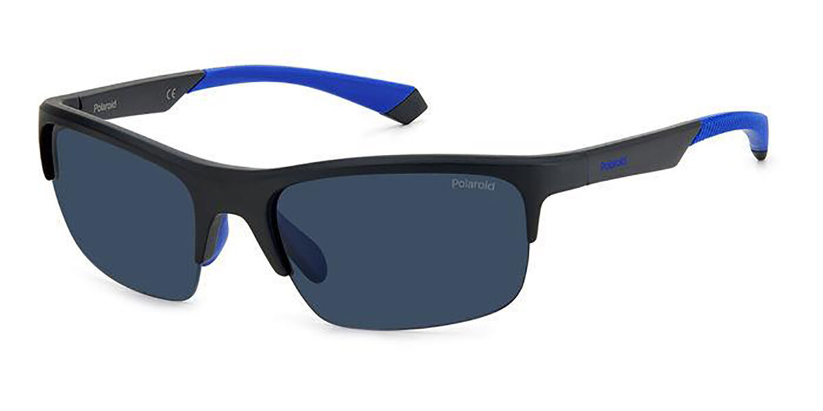 Polaroid PLD 7042/S Polarized 0VK/C3, Black frame, Blue lenses