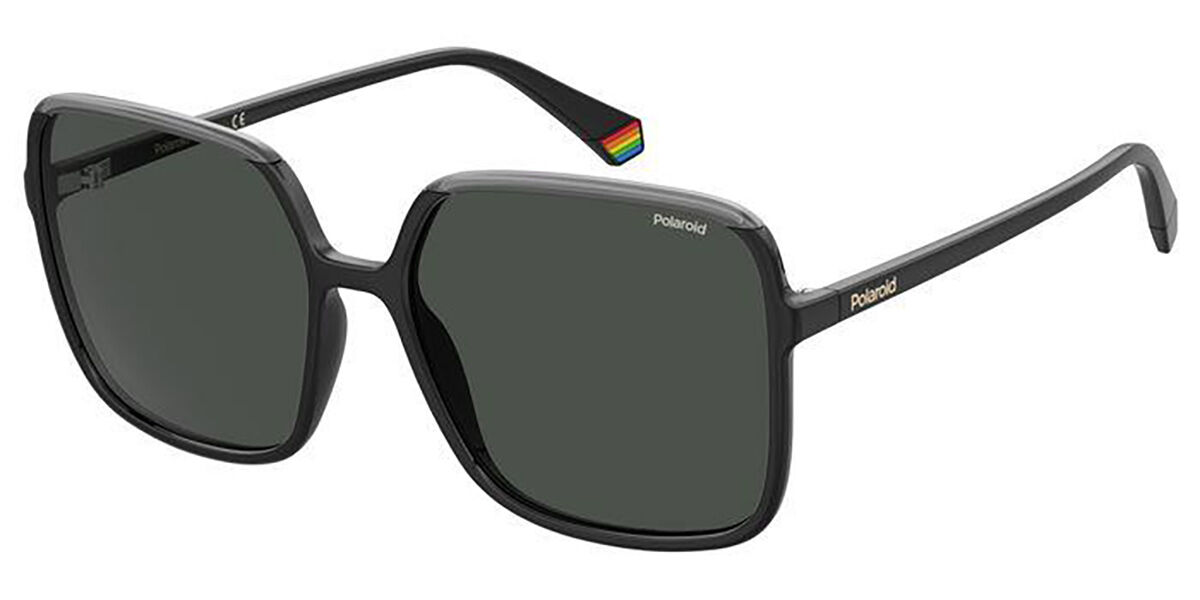 Polaroid PLD 6128/S 08A/M9, Black frame, Grey lenses