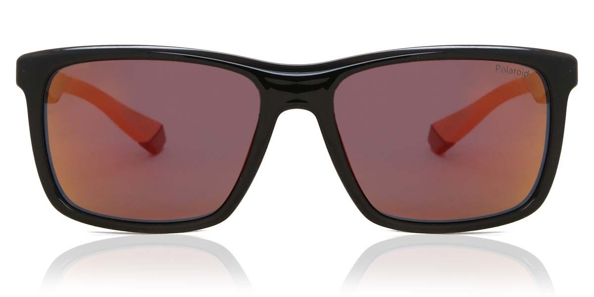 Polaroid PLD 7043/S Polarized 8LZ/OZ, Black frame, Orange lenses