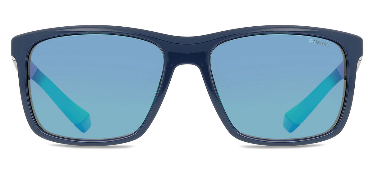 Polaroid PLD 7043/S Polarized RNB/5Z, Blue frame, Blue lenses