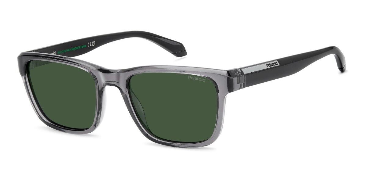 Polaroid PLD 2174/S Polarized KB7/UC, Grey frame, Green Polarized lenses