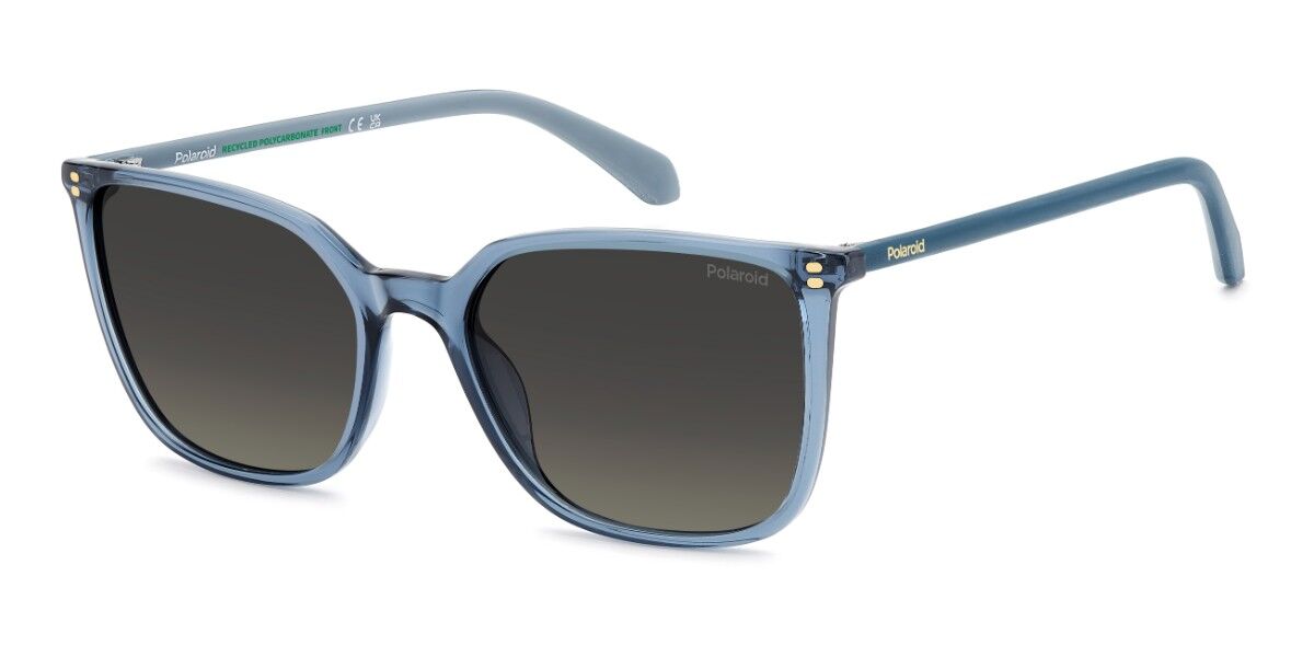 Polaroid PLD 4209/S/X Polarized MVU/LB, Blue frame, Gradient Green Polarized lenses