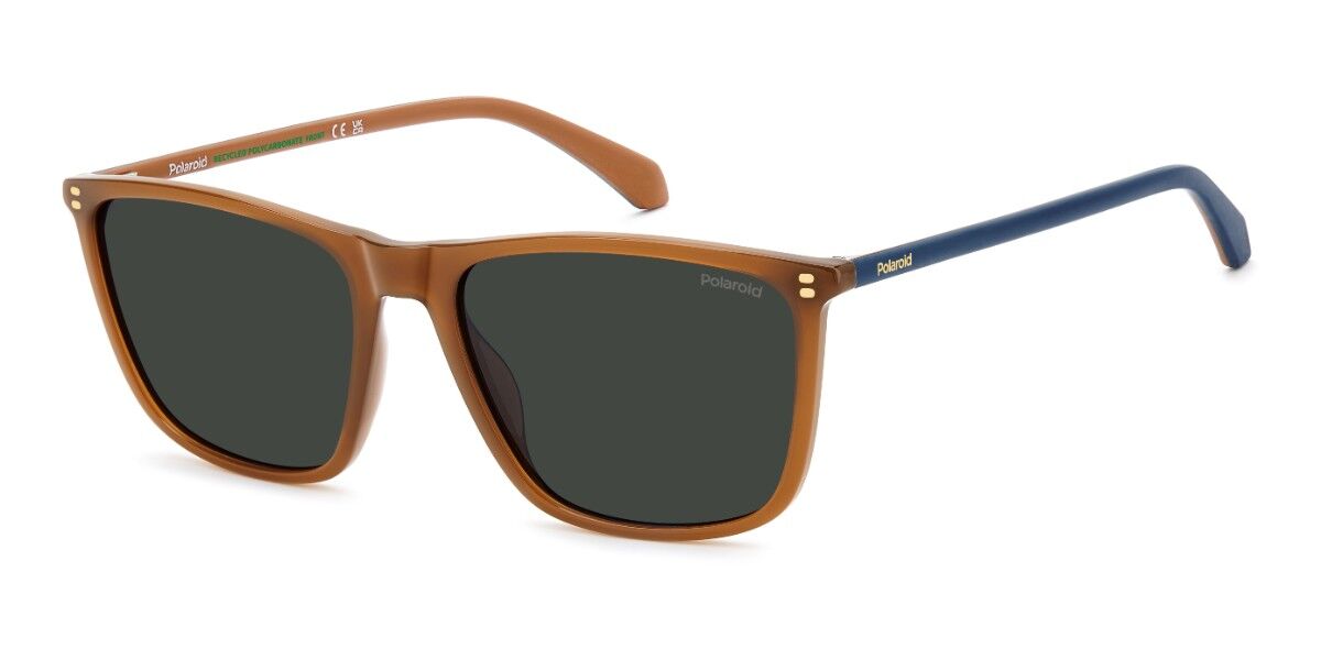 Polaroid PLD 4210/S/X Polarized L7Q/M9, Orange frame, Grey Polarized lenses
