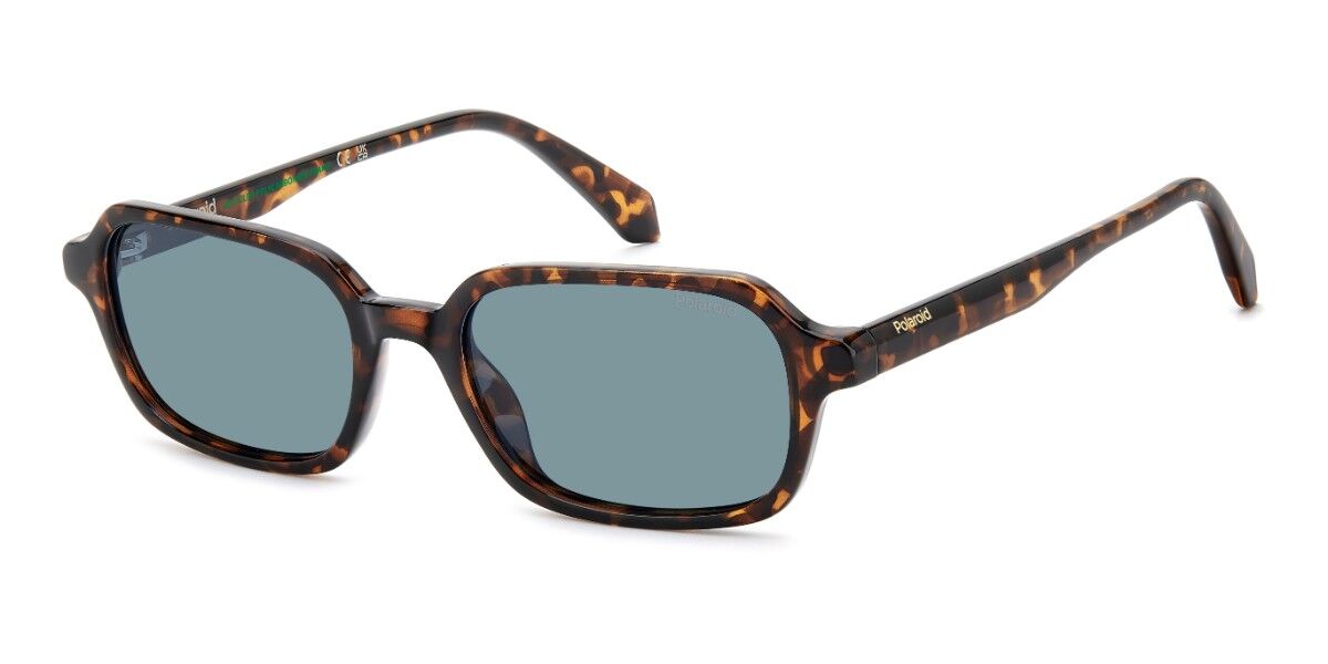 Polaroid PLD 4219/S Polarized 086/C3, Tortoiseshell frame, Blue Polarized lenses