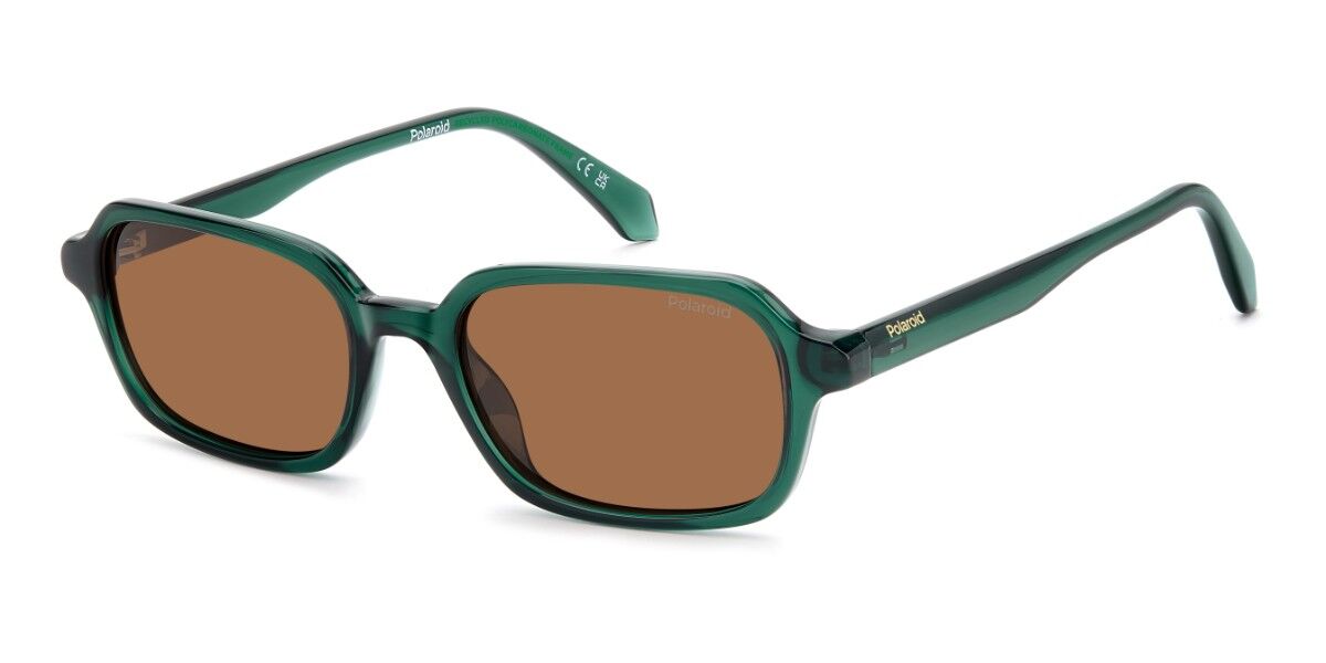 Polaroid PLD 4219/S 1ED/SP, Green frame, Brown lenses