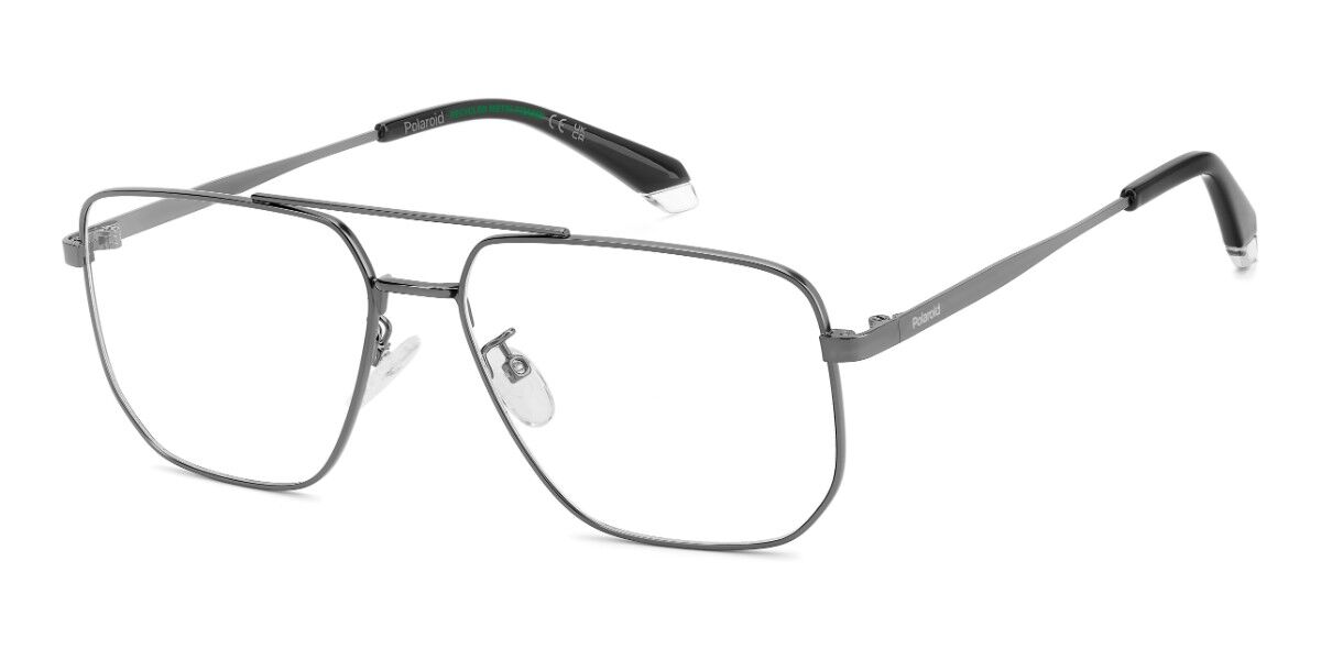 Polaroid PLD D632/G Asian Fit R80, Silver frame
