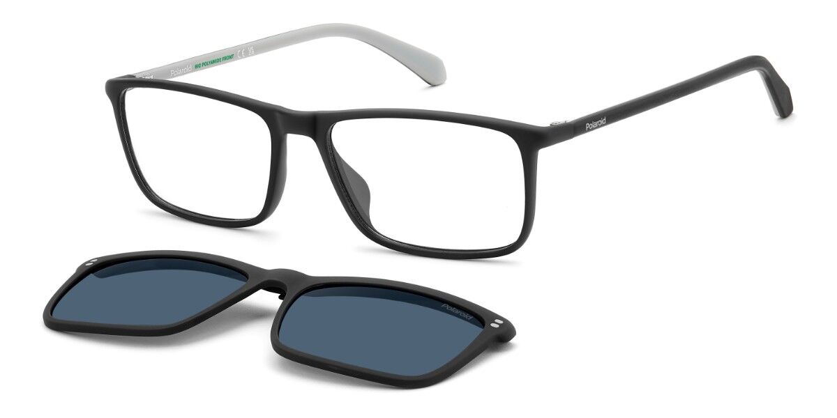 Polaroid PLD D639/C with Clip-On 003/C3, Black frame