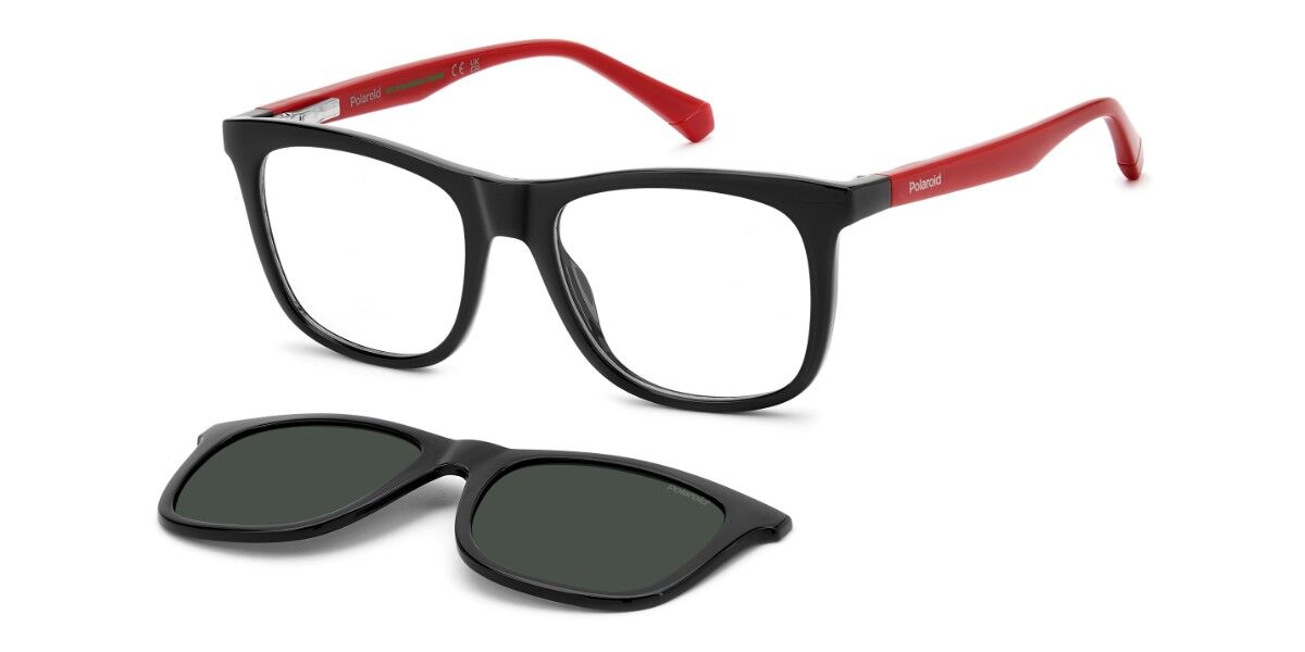 Polaroid PLD 8055/CS Kids with Clip-on OIT/M9, Black frame