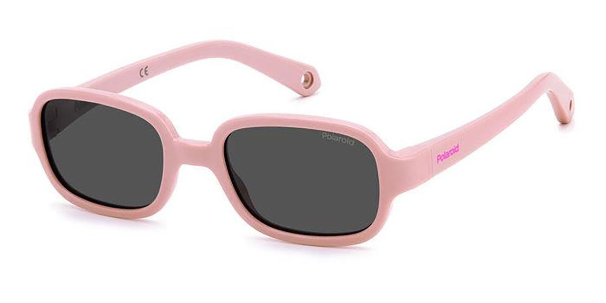 Polaroid PLD K003/S Kids 35J/M9, Pink frame, Grey lenses