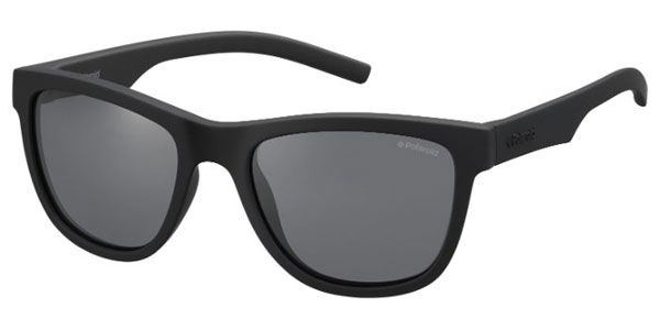 Polaroid PLD 8018/S Kids Polarized YYV/Y2, Black frame, Grey lenses