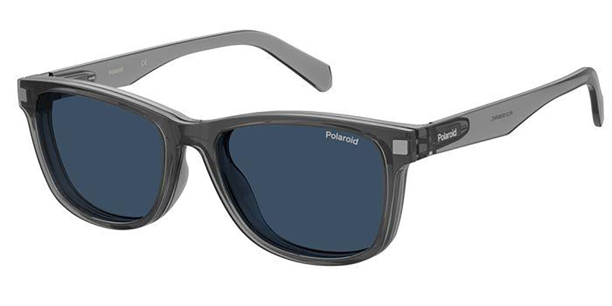 Polaroid PLD 0030/R/C Readers with Clip-On 09V/C3, Clear frame