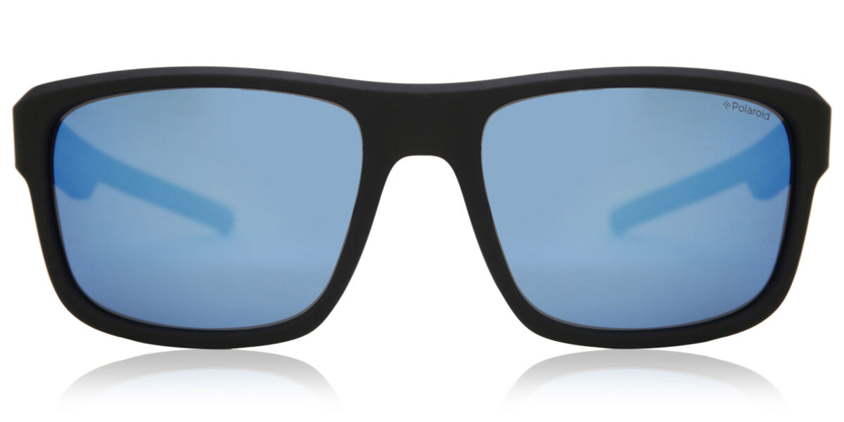 Polaroid PLD 3018/S Polarized DL5/JY, Black frame, Blue lenses