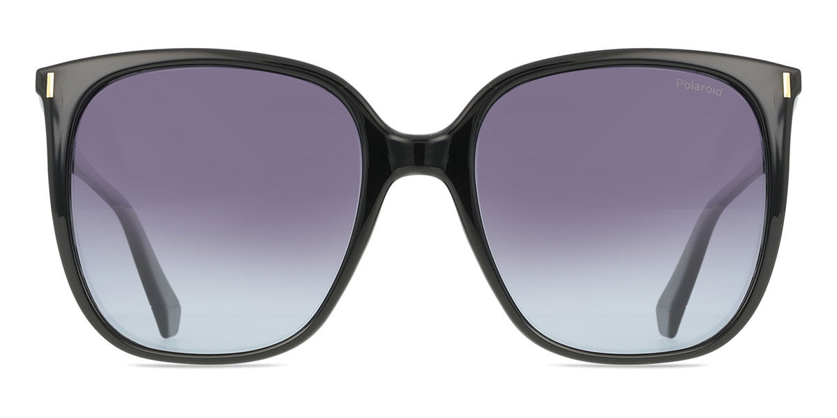 Polaroid PLD 6218/S Polarized 807/WJ, Black frame, Gradient Purple lenses