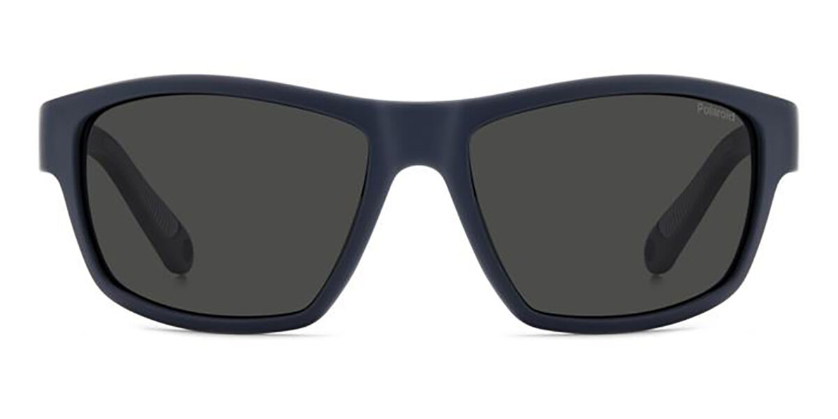 Polaroid PLD 7037/S Polarized FLL/M9, Blue frame, Grey lenses