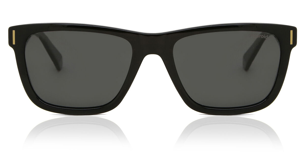 Polaroid PLD 6186/S 807/M9, Black frame, Grey lenses