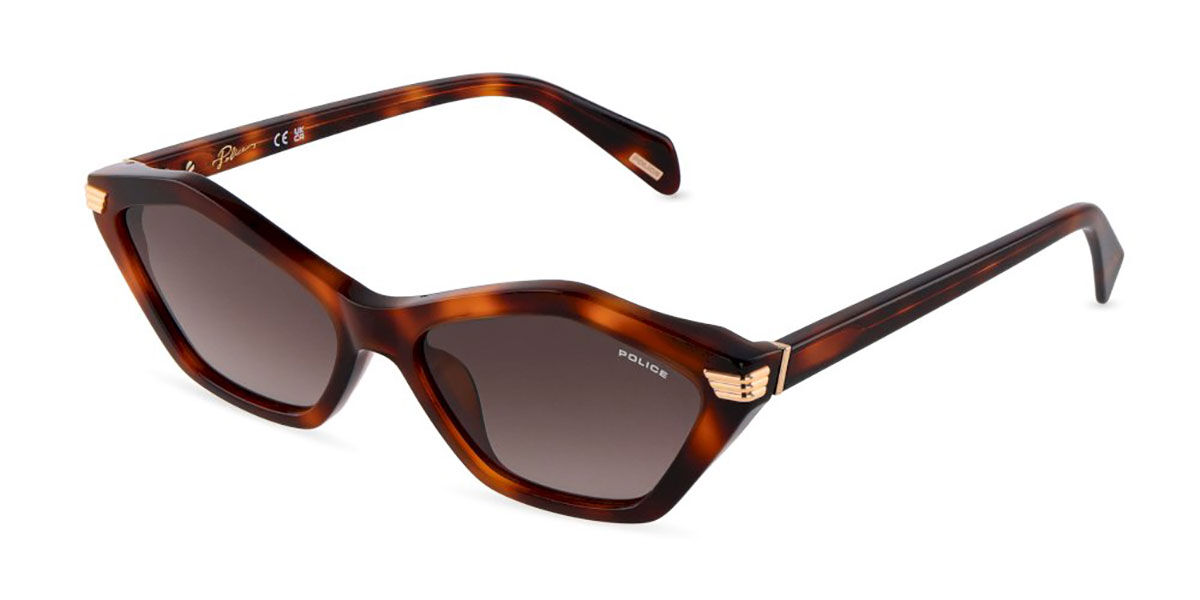 Police SPLU08 LYRA 2 0978, Gradient Brown lenses