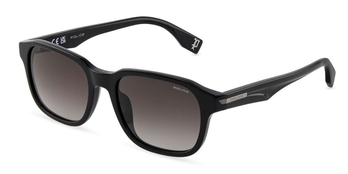 Police SPLU67 NERVE 1 Polarized 0700, Gradient Brown lenses