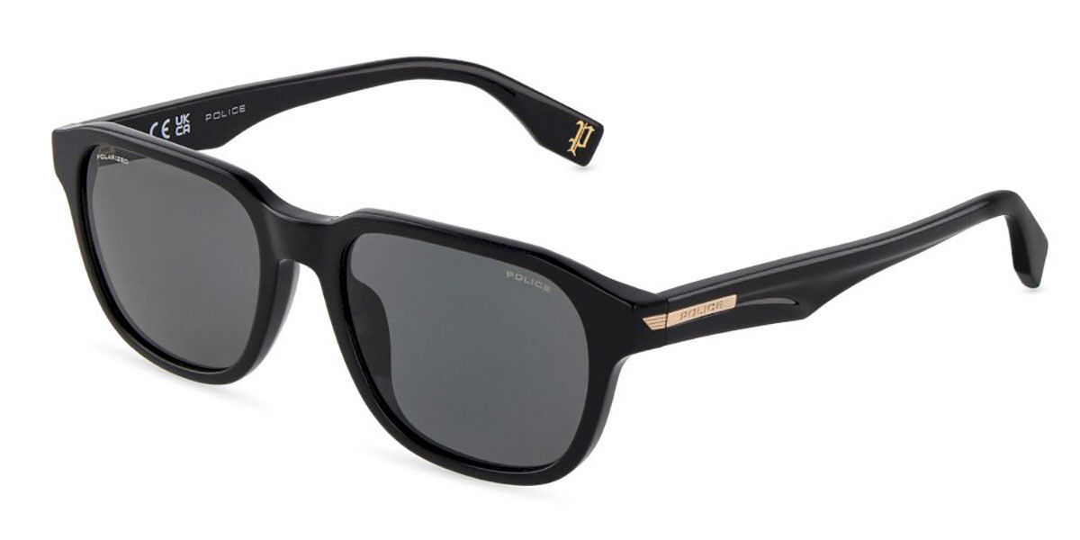 Police SPLU67 NERVE 1 Polarized 700P, Grey lenses