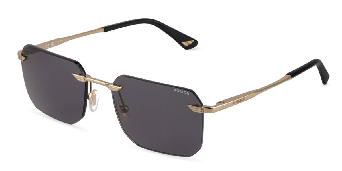 Police SPLU75 OVERFLY 1 0672, Grey lenses