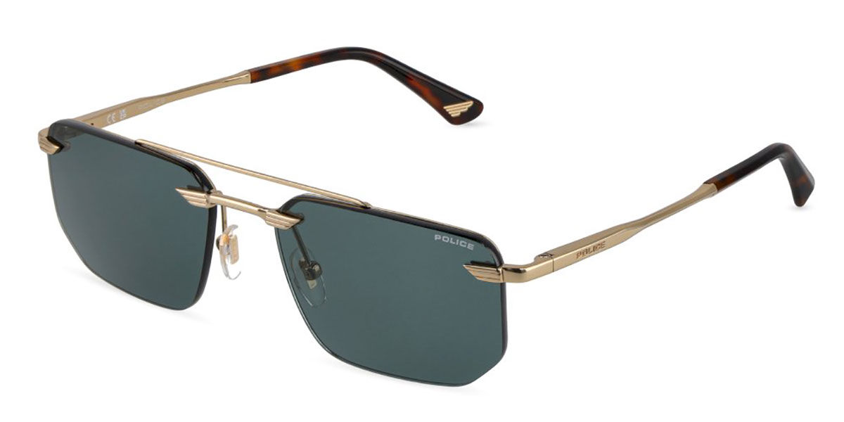 Police SPLU76 OVERFLY 2 0302, Green lenses