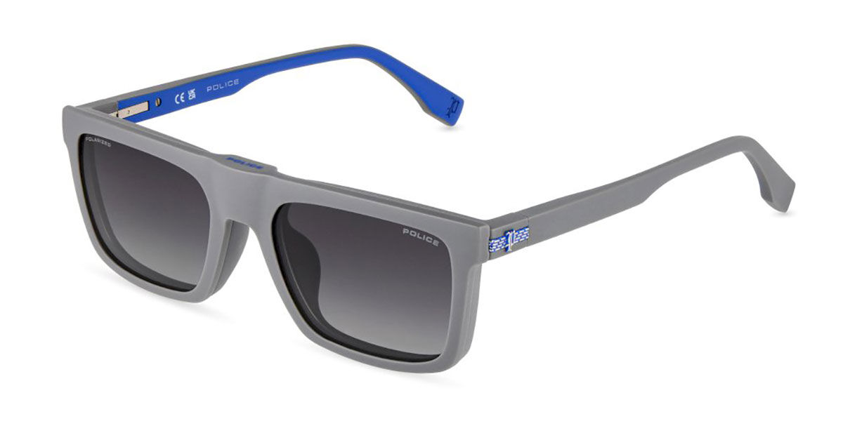 Police UK180 GRIND JR 1 Kids With Clip-On V65P, Grey frame