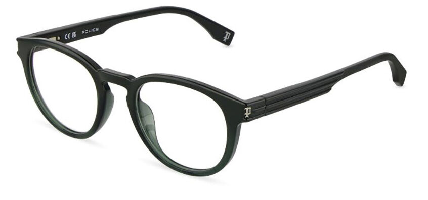 Police VPLU54 ETCHLINE 2 06QD, Green frame