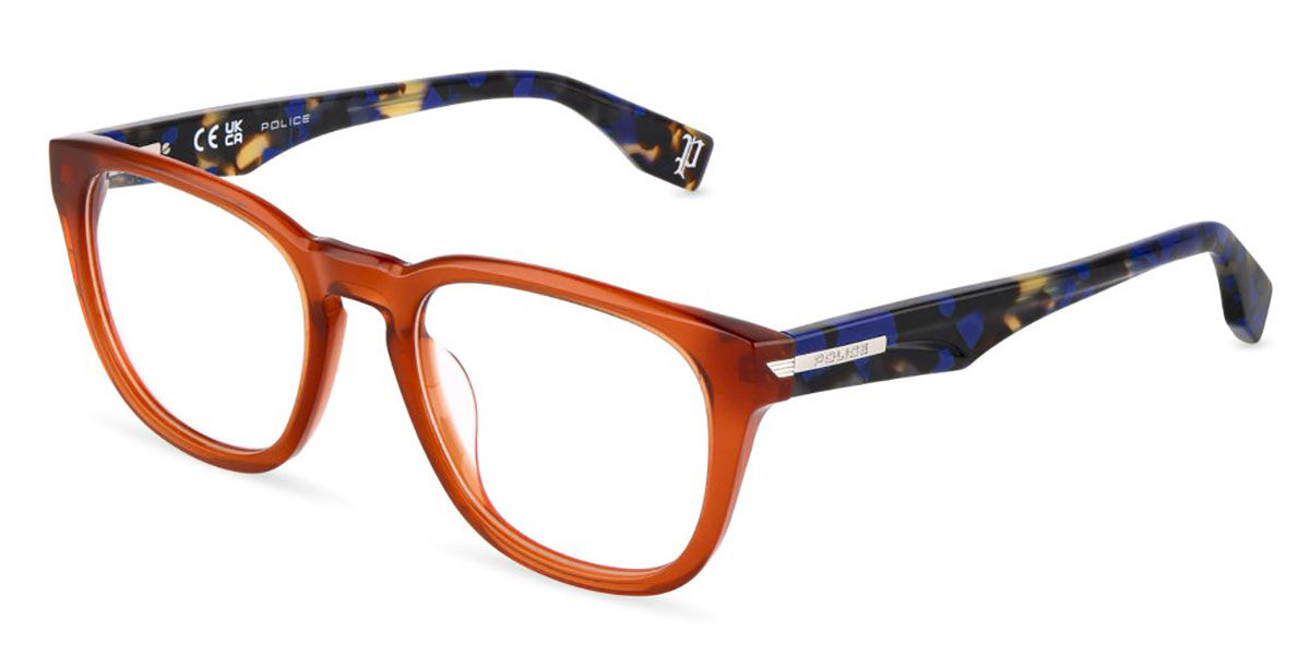 Police VPLU56 NERVE 3 0T91, Brown frame