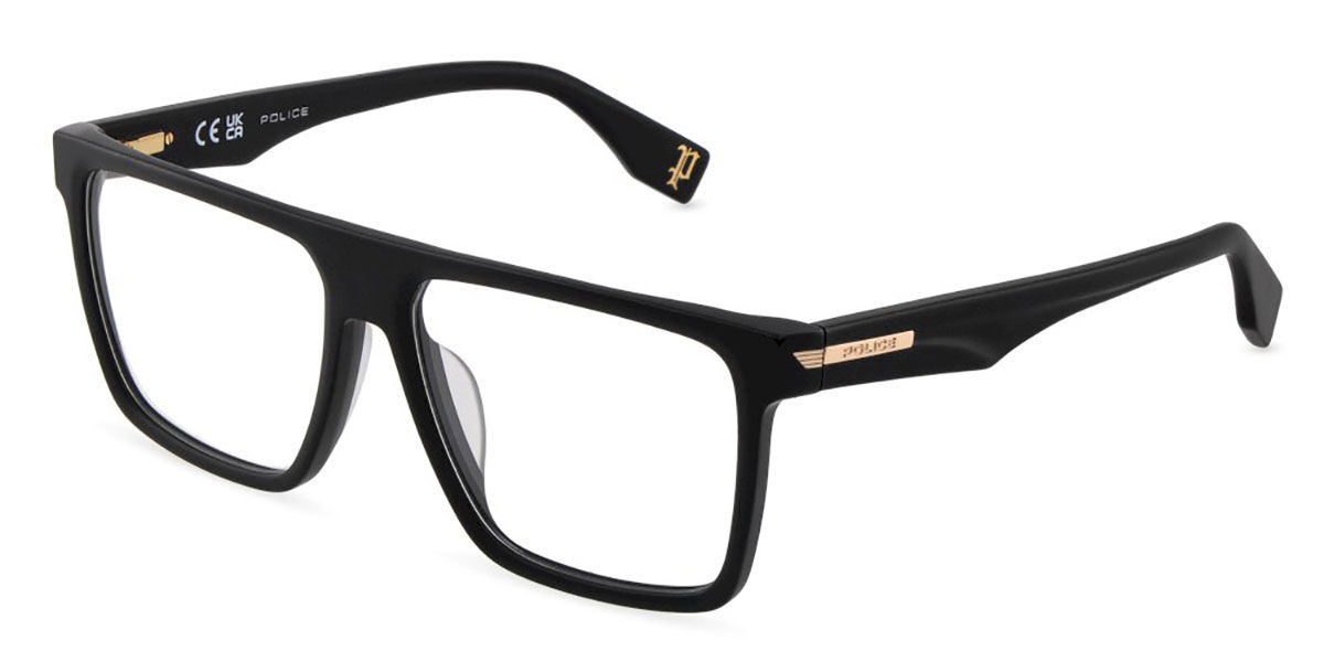 Police VPLU57 NERVE 4 0703, Black frame