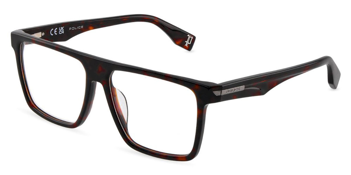 Police VPLU57 NERVE 4 722Y, Tortoiseshell frame