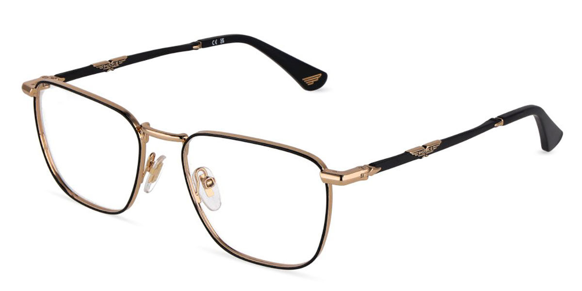 Police VPLU62 ORIGINS CLASSIC 5 0302, Black frame