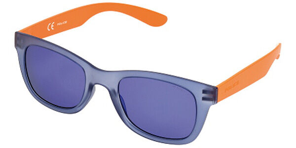 Police S1944 EXCHANGE 1 U11B, Blue frame, Blue lenses