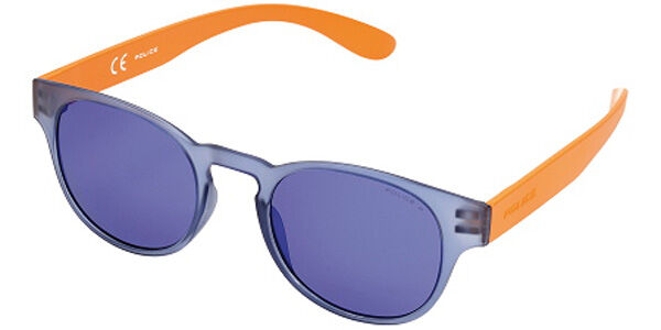 Police S1945 EXCHANGE 2 U11B, Blue frame, Blue lenses