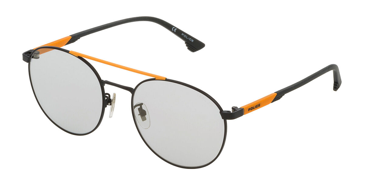 Police SPL717 STORM LIGHT 2 Q46G, Black frame, Grey lenses