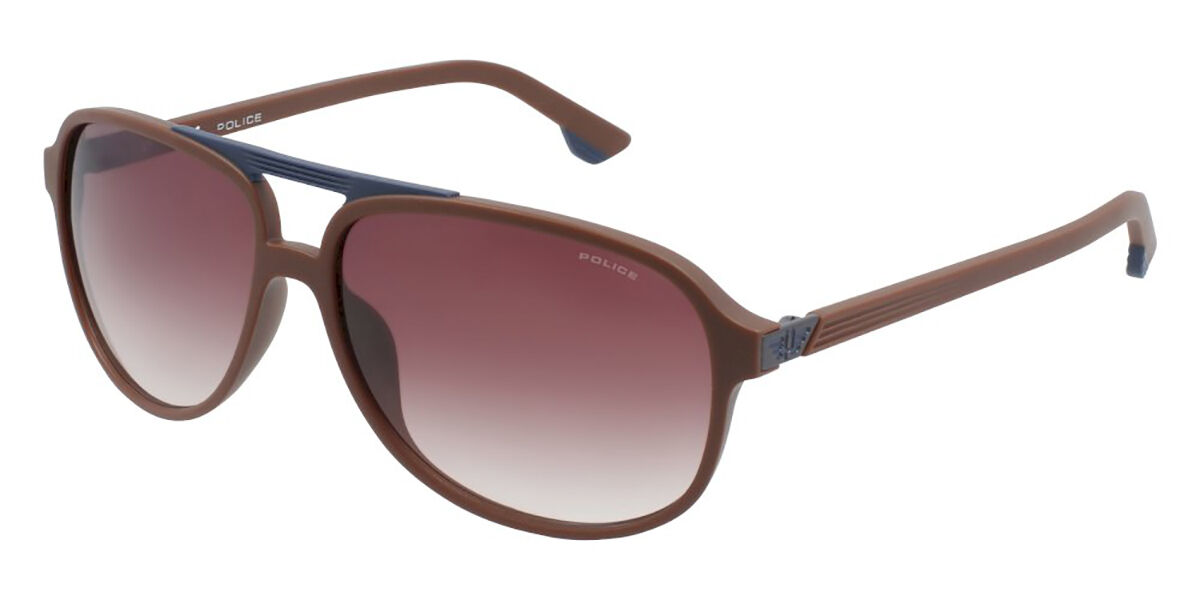Police SPL962 05AZ, Brown frame, Gradient Brown lenses