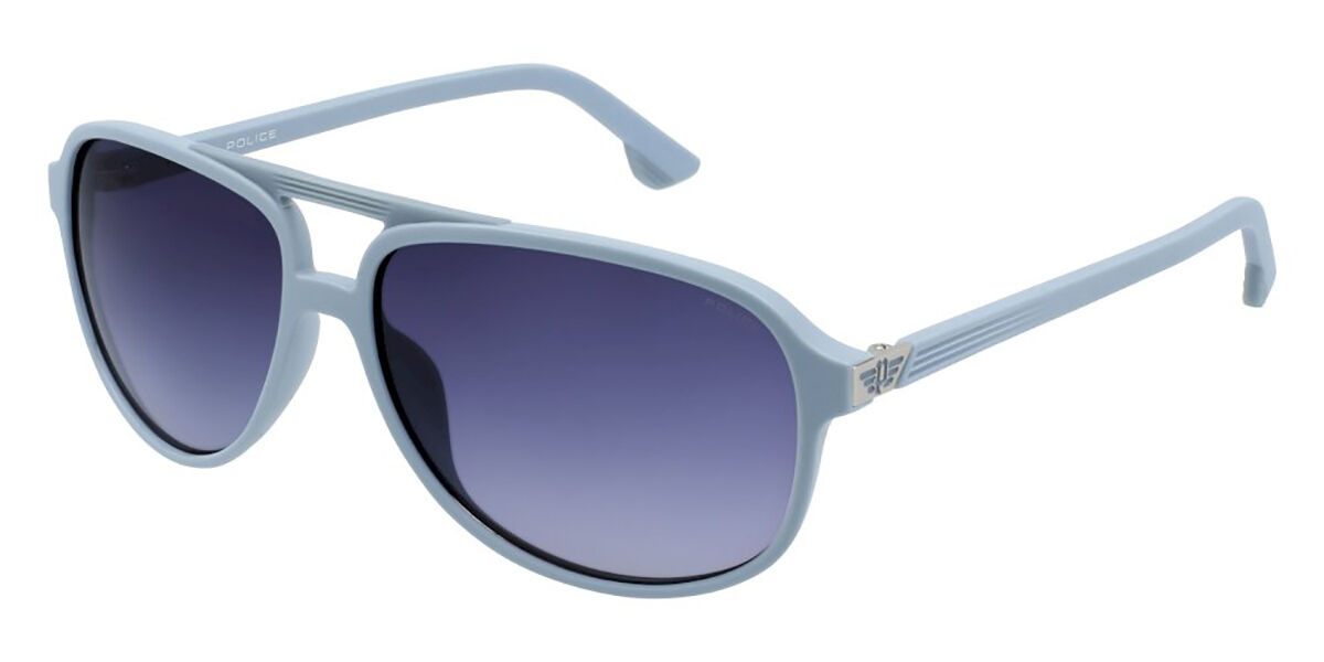Police SPL962 7H1X, Blue frame, Gradient Grey lenses