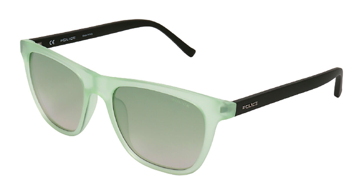 Police S1936M ADVV, Green frame, Gradient Green lenses
