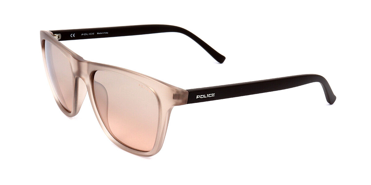 Police S1936M AAVX, Brown frame, Pink lenses