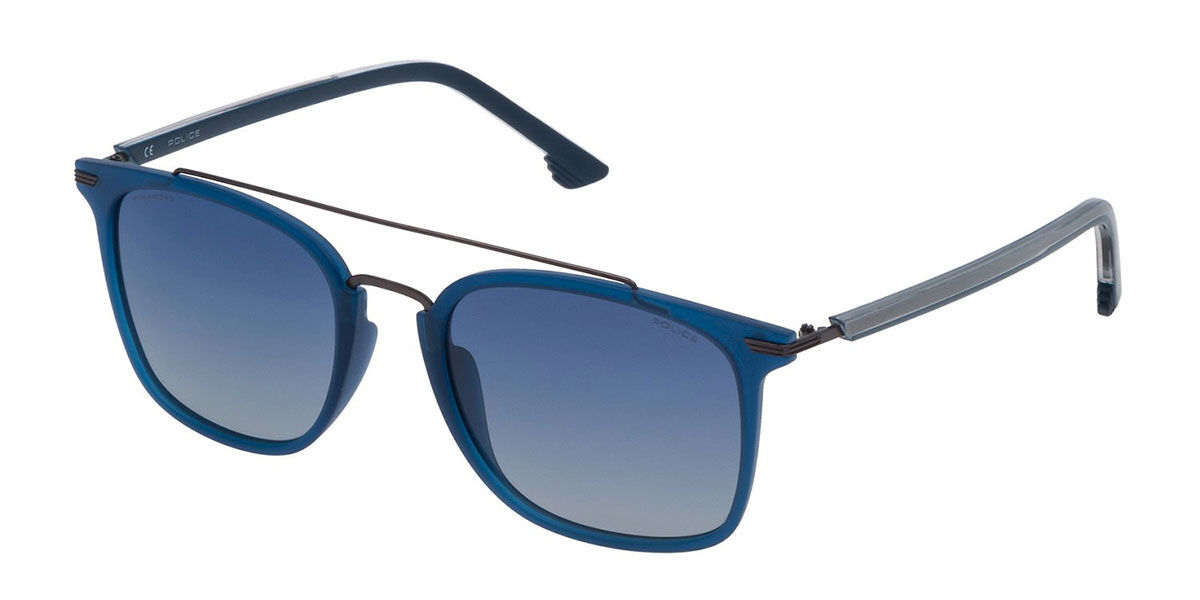 Police SPL583M TA5B, Blue frame, Gradient Grey lenses