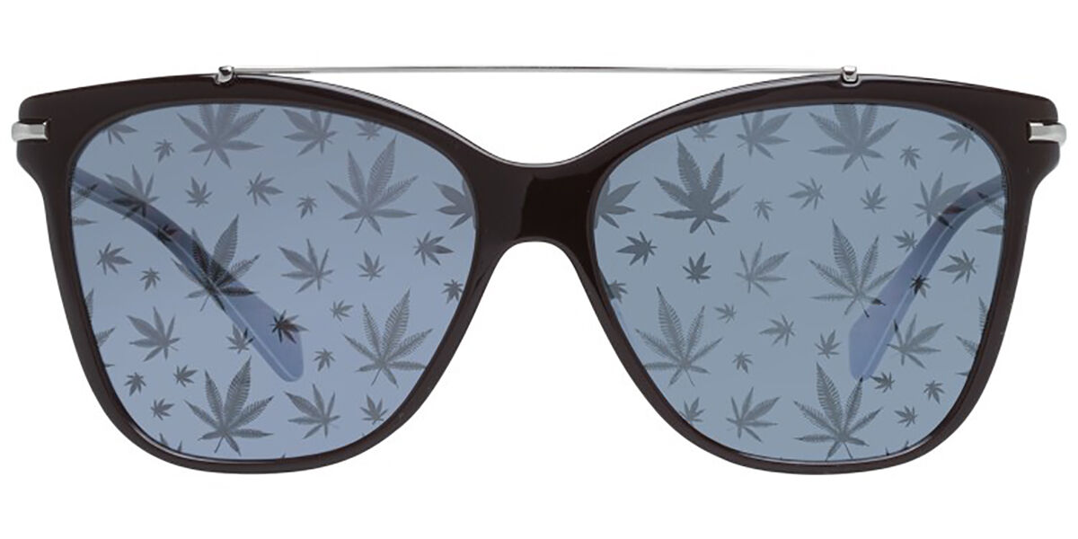 Police SPL404E with Clip-On 6XKL, Brown frame, Grey lenses