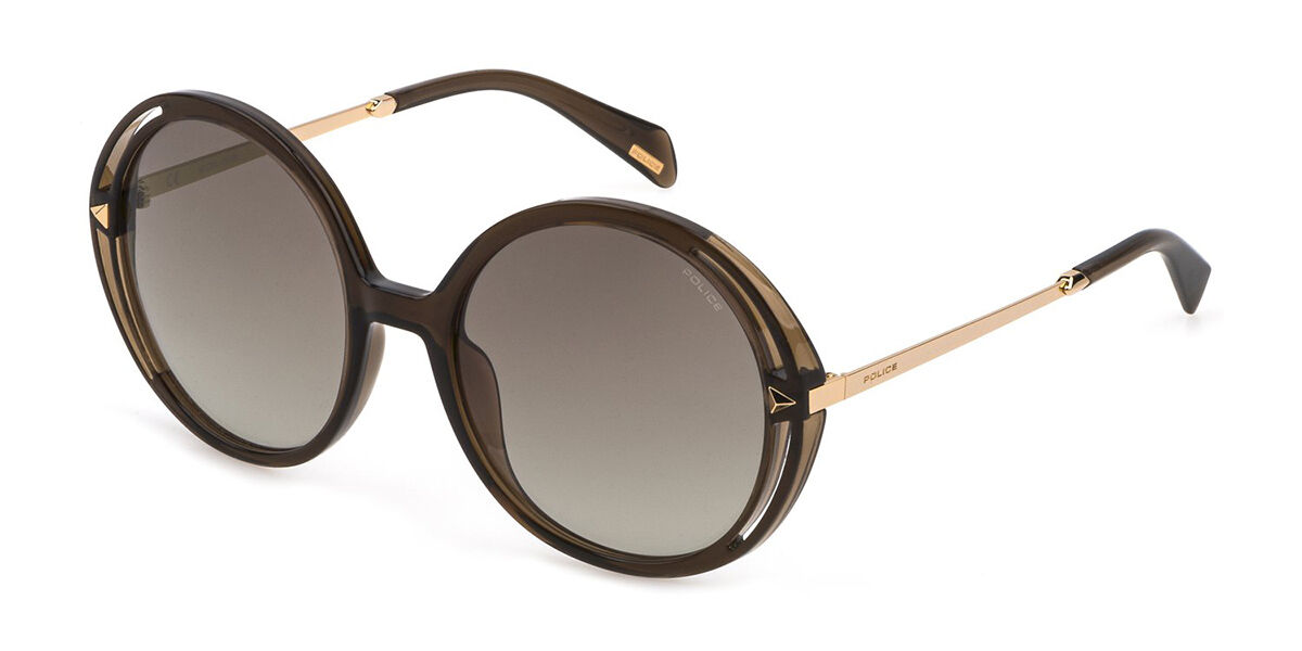 Police SPLD36 0ALV, Grey frame, Gradient Brown lenses
